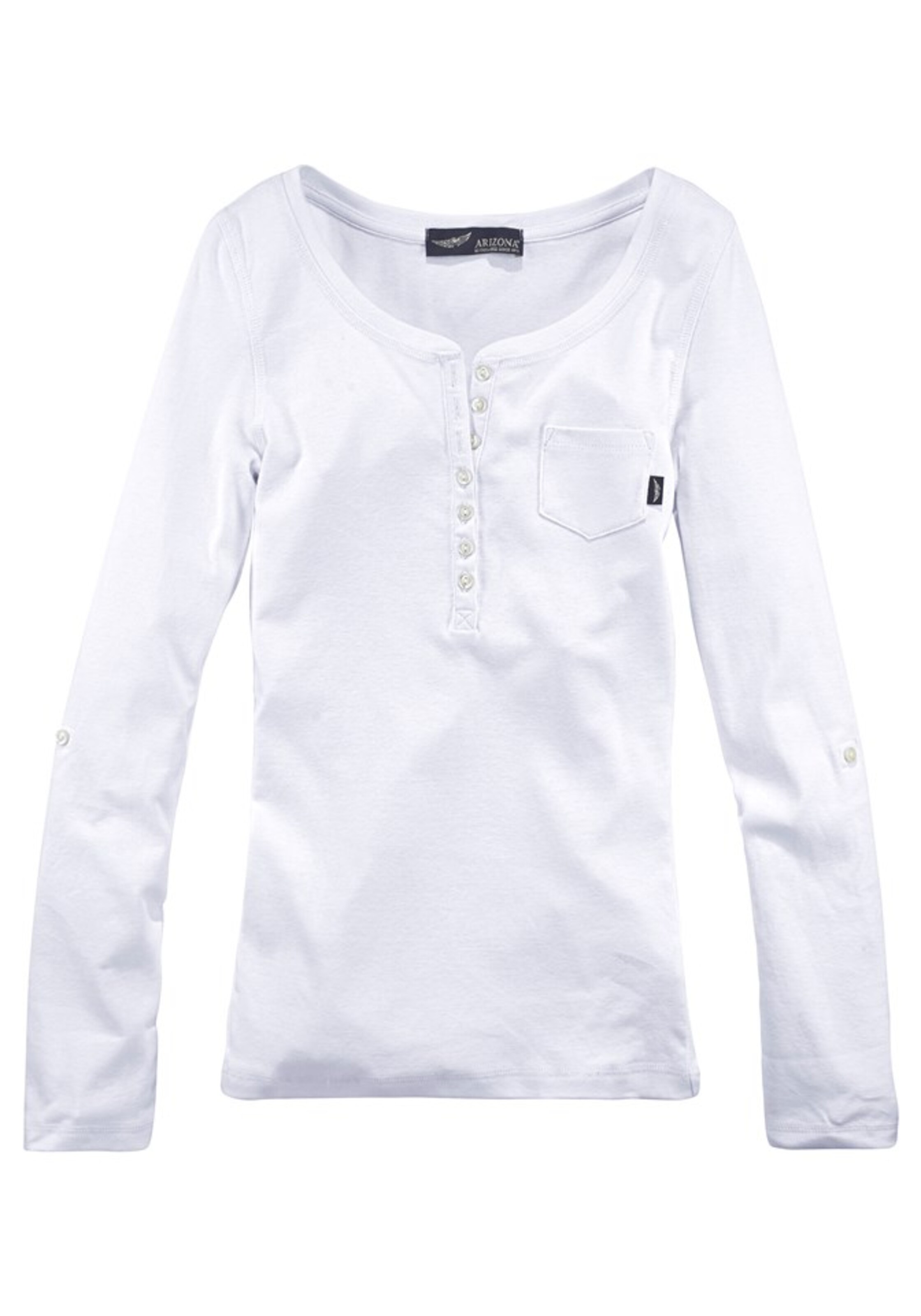 ARIZONA Shirt in White: front