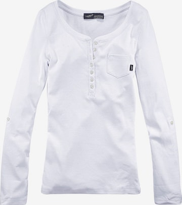ARIZONA Sweatshirt in White: front