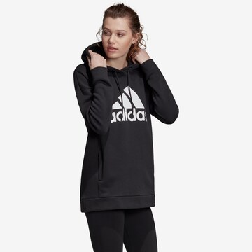 ADIDAS PERFORMANCE Sportovní mikina 'Must Haves Badge' – černá