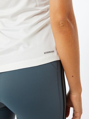 Sport top de la ADIDAS SPORTSWEAR pe alb