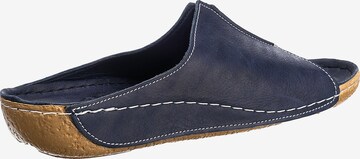 ANDREA CONTI Mules in Blue