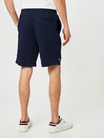 Regular Pantalon LACOSTE en bleu