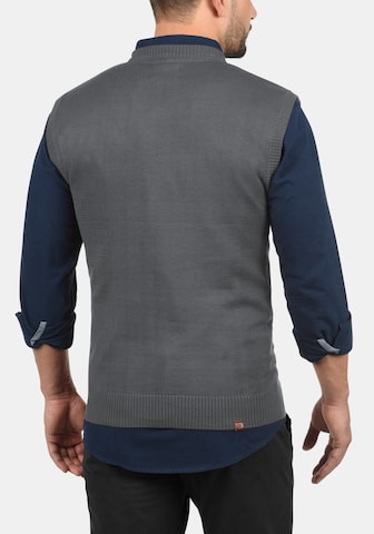 BLEND Sweater Vest 'Larsson' in Grey