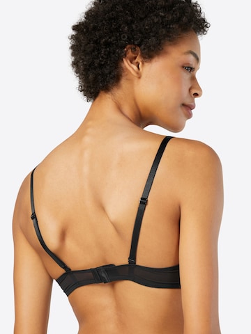 PASSIONATA T-shirt Bra 'Miss Joy' in Black: back