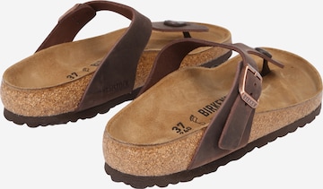 BIRKENSTOCK Žabky 'Gizeh' – hnědá