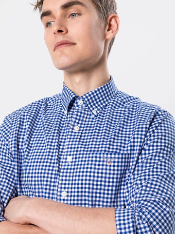 GANT Regular Fit Hemd in Blau