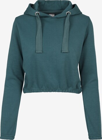 Urban Classics Sweatshirt in Groen: voorkant