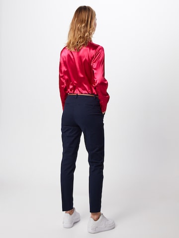 Coupe slim Pantalon chino 'Days cigaret' b.young en bleu