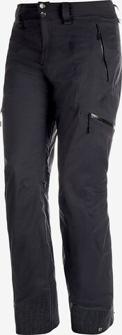 MAMMUT Regular Hose 'Stoney' in Schwarz: predná strana