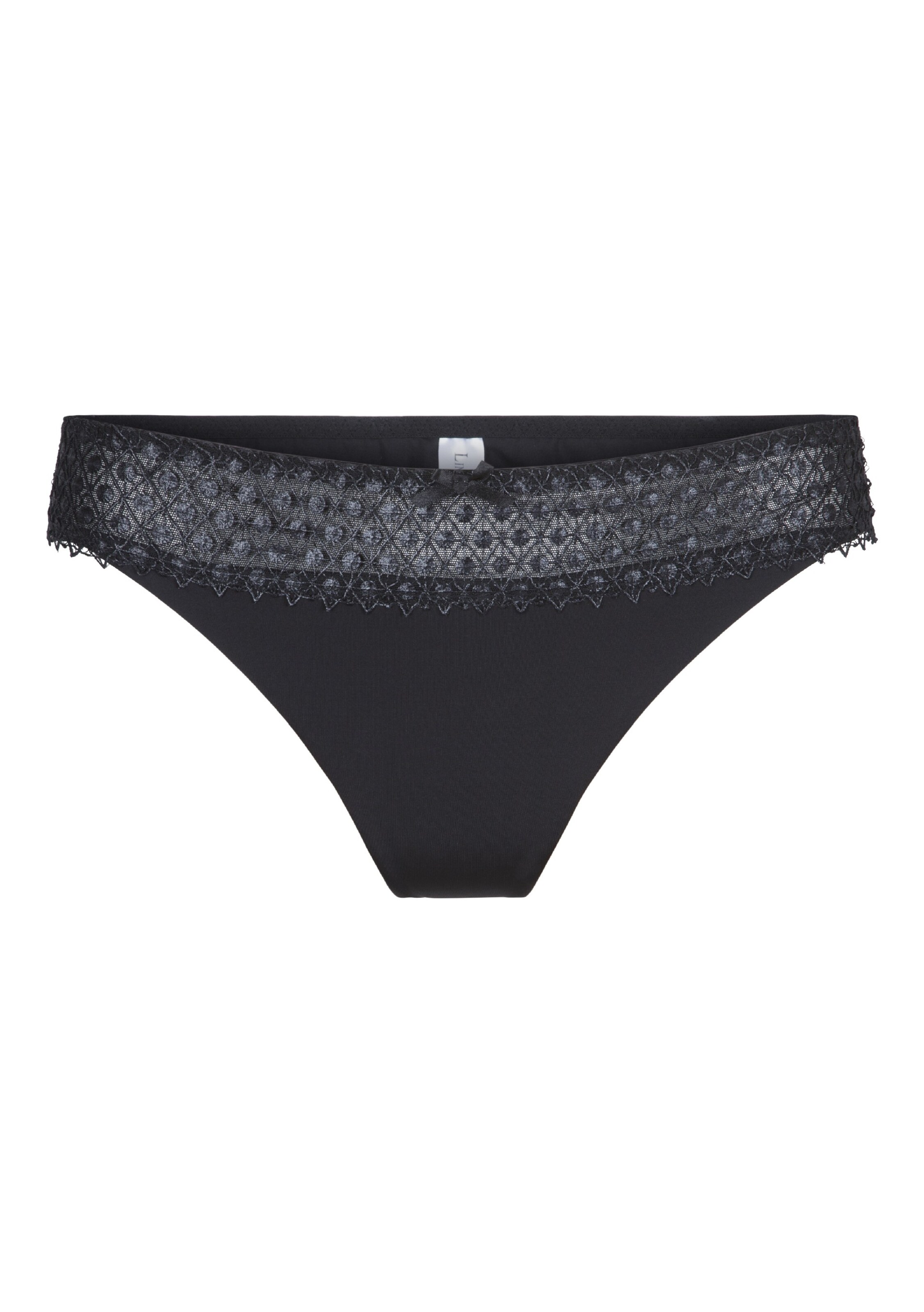 LingaDore - String 'ADVENTURE' in de kleur Zwart