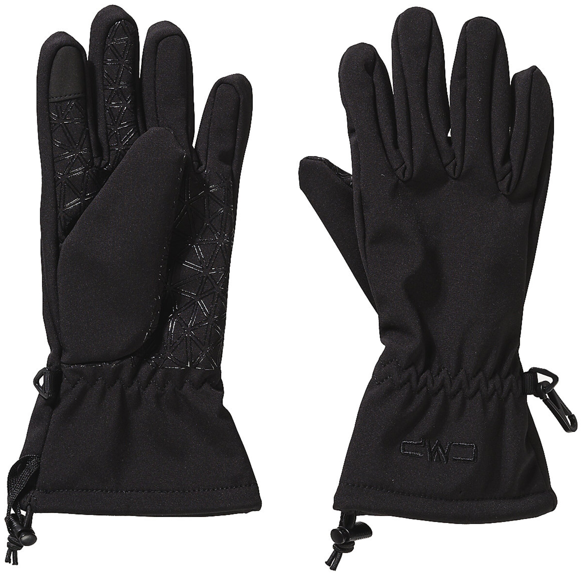 CMP Handschuhe in Schwarz: Vorderseite