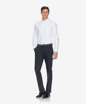 BRAX Slim fit Pleated Pants 'Enrico' in Blue