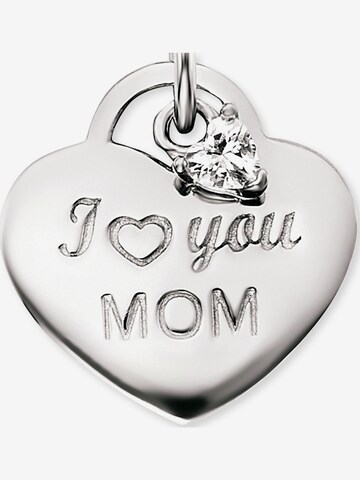 Engelsrufer Kette 'Love Mom' in Silber