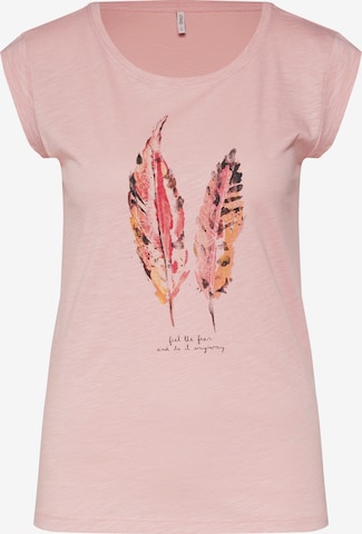 ONLY - Camiseta en rosa: frente