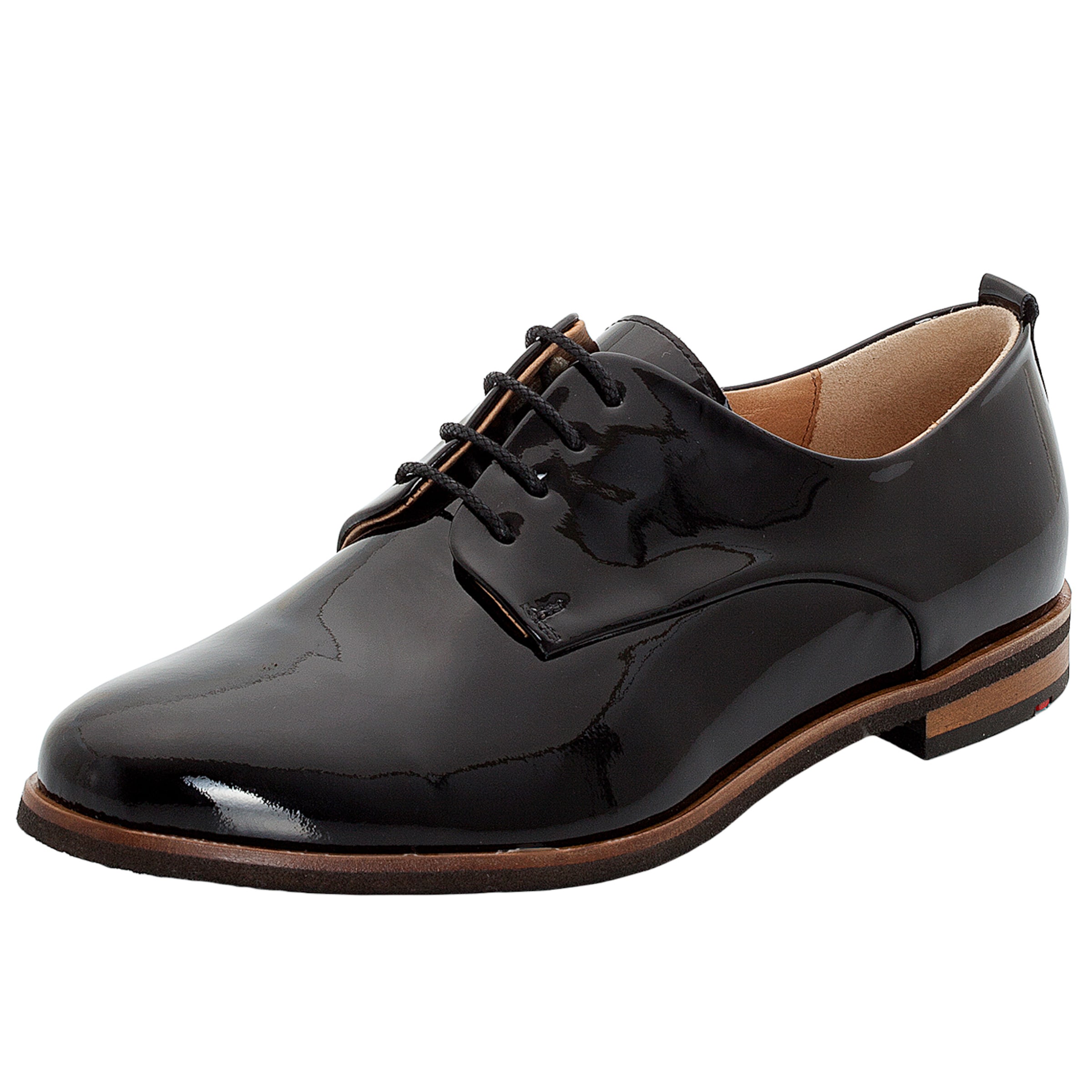 Chaussure à lacets LLOYD en noir : devant