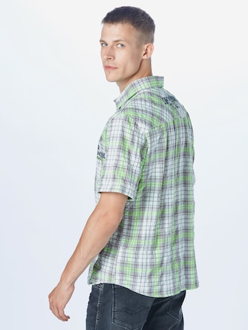 CAMP DAVID Regular fit Button Up Shirt in White