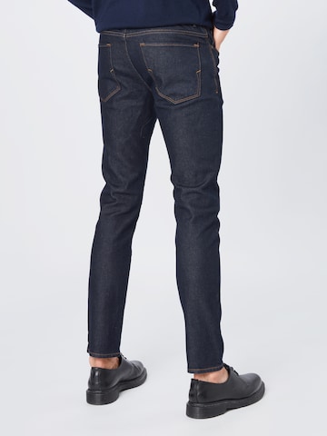 Coupe slim Jean 'Leon' SELECTED HOMME en bleu