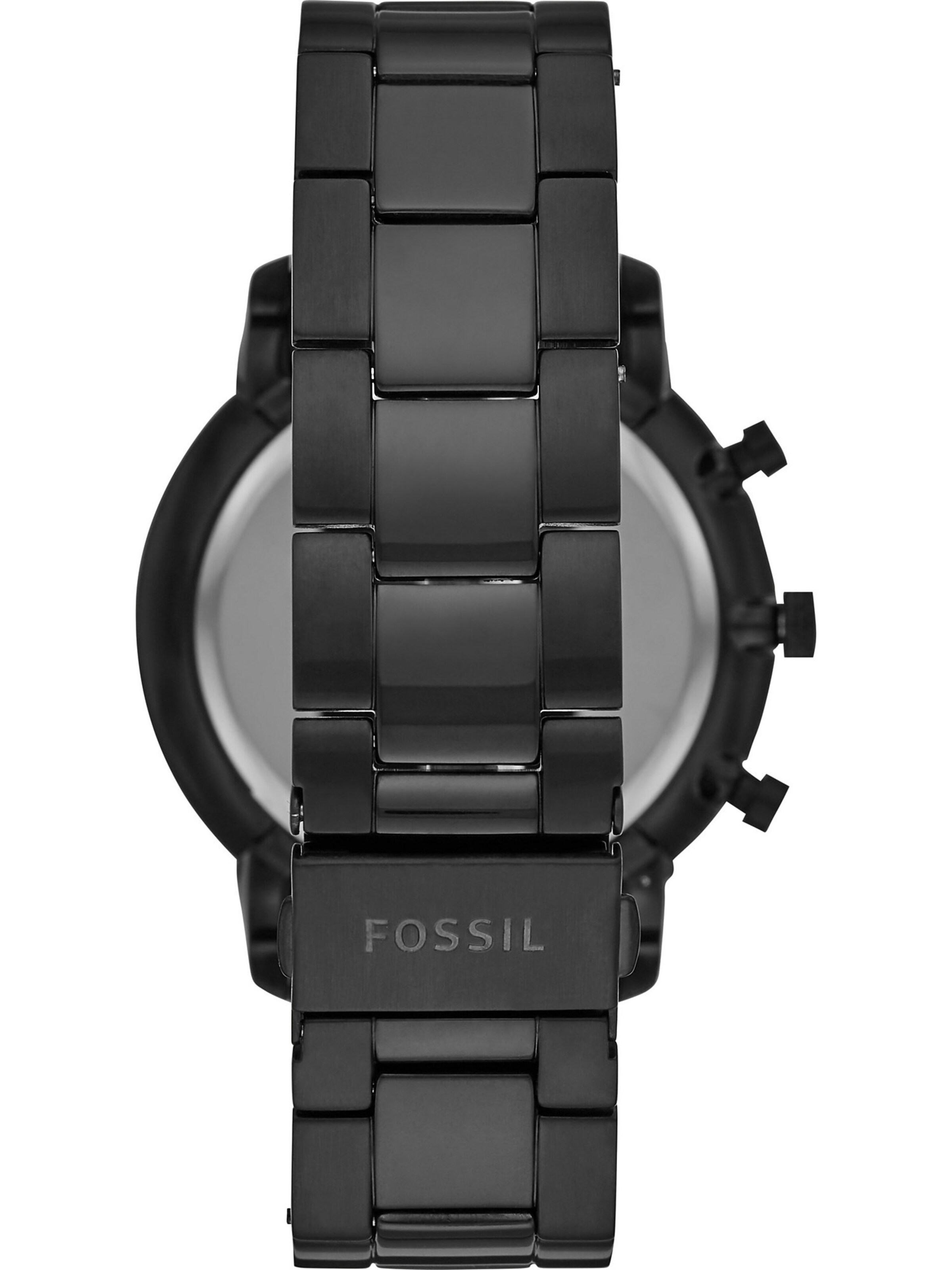 melns FOSSIL Analogais pulkstenis 'Neutra Chrono'