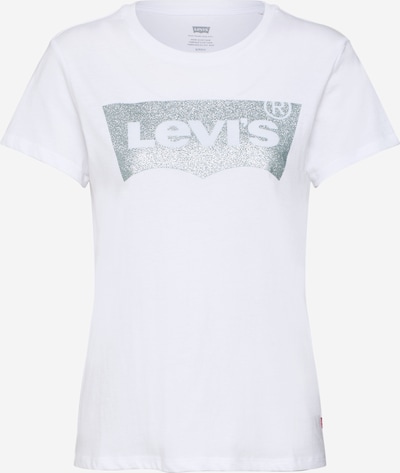 LEVI'S ® Majica 'The Perfect Tee' | srebrna / bela barva, Prikaz izdelka