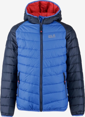 JACK WOLFSKIN Outdoor jacket 'Zenon' in Blue: front