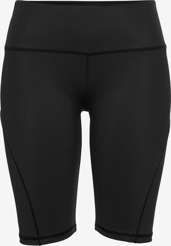 LASCANA ACTIVE Skinny Workout Pants in Black: front