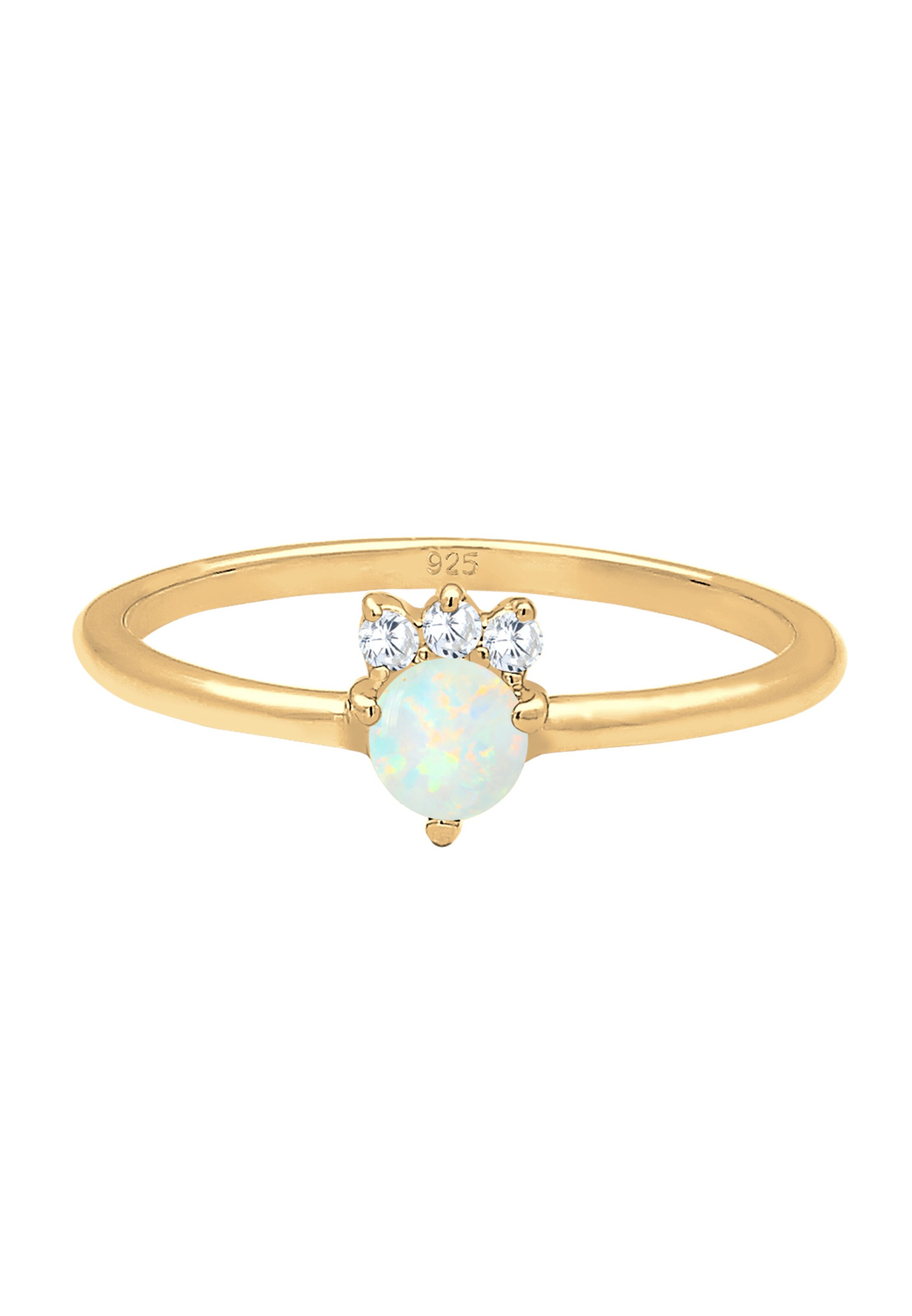 ELLI Ring 'Opal' in Gold