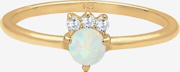 ELLI Ring 'Opal' in Goud