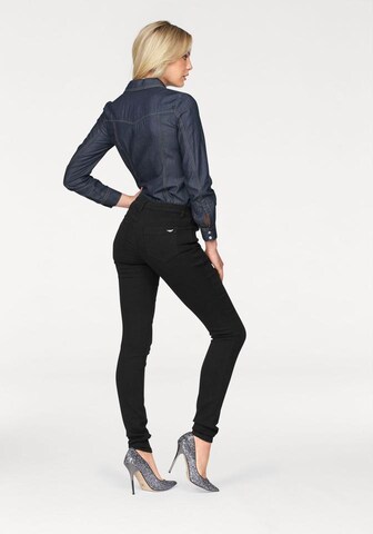 ARIZONA Skinny-fit-Jeans 'Ultra-Stretch' in Schwarz