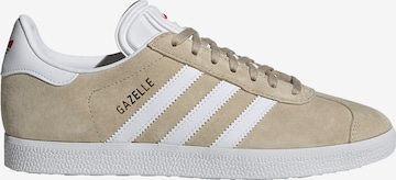 Sneaker low 'Gazelle' de la ADIDAS ORIGINALS pe bej