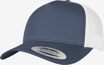 Cappello da baseball '5-Panel' di Flexfit in blu: frontale