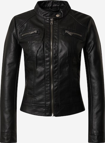 Only Petite Jacke 'Bandit' in Black: front
