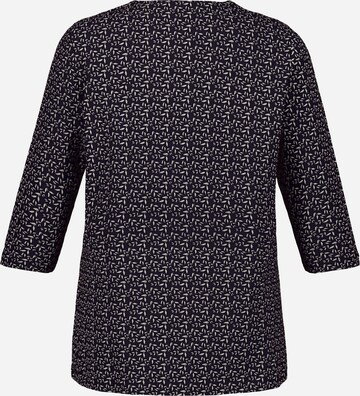 Ulla Popken Shirt in Blau: zadná strana