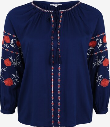 ABOUT YOU Curvy Blouse 'Hilde' in Blue: front