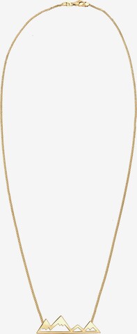 ELLI Necklace 'Berge' in Gold: front