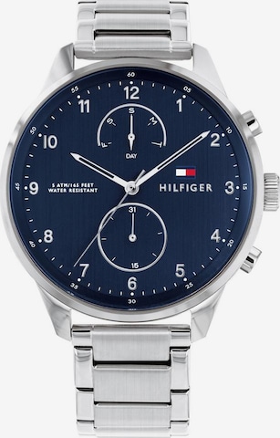 TOMMY HILFIGER Analoog horloge in Zilver: voorkant