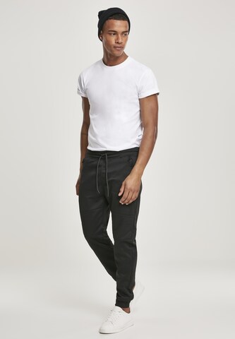 SOUTHPOLE Tapered Broek in Zwart