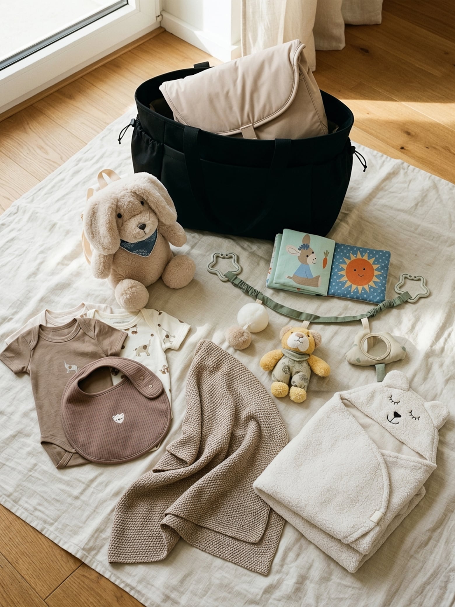 Accesorios para ti y tu bebé Organizada con estilo: lo esencial para una nueva mamá