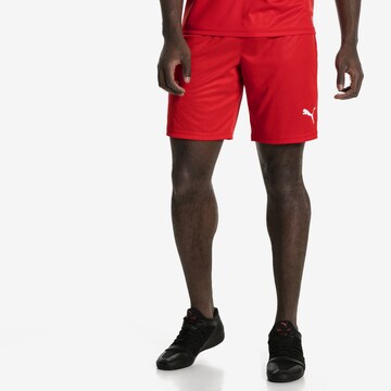regular Pantaloni sportivi di PUMA in rosso: frontale