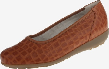 Natural Feet Ballet Flats 'Catharina' in Brown