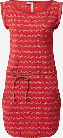 Ragwear Summer Dress 'Tag' in Red: front