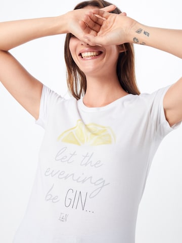 EINSTEIN & NEWTON Shirts 'Gin' i hvid