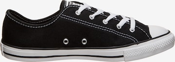 CONVERSE - Sapatilhas baixas 'All Star Dainty' em preto