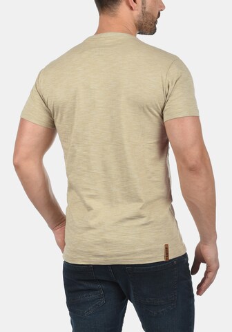 !Solid Rundhalsshirt 'Sigos' in Beige