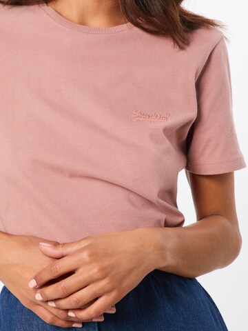 Superdry T-Shirt 'Elite' in Pink