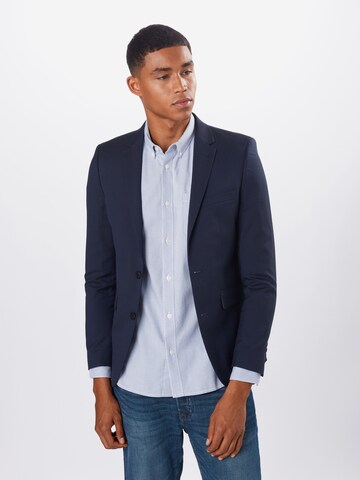 BURTON MENSWEAR LONDON Regular Suit Jacket in Blue: front