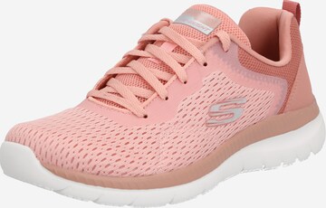 Baskets basses 'Bountiful' SKECHERS en rose : devant