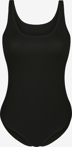 Shirtbody 'Casual Comfort' sassa en noir : devant