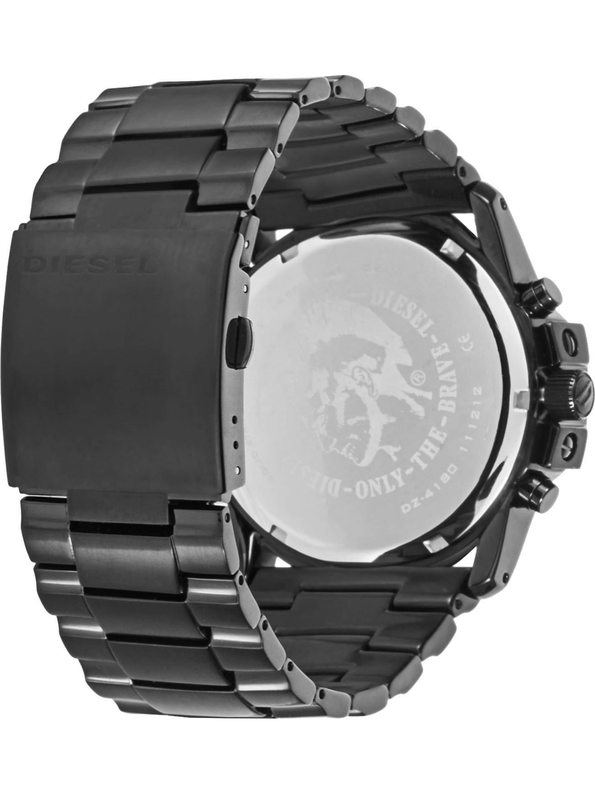 DIESEL Zegarek analogowy 'MASTER CHIEF' w kolorze czarny