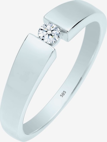 Bague Elli DIAMONDS en blanc : devant