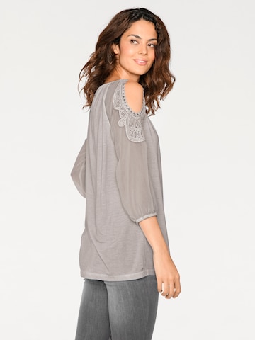 heine Blouse in Grijs